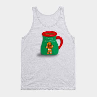 Gingerbread Man Mug Tank Top